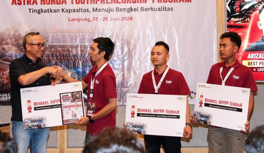 Bengkel Binaan Yayasan AHM Jadi Penopang Ekonomi Daerah