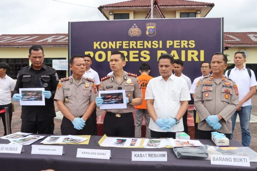 Polres Dairi Ungkap Rekayasa Begal, Ternyata Habis Main Judi Online