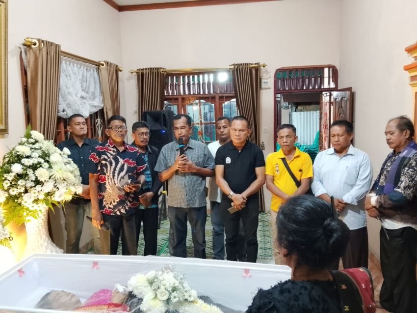 Maruli Siahaan Sampaikan Bela Sungkawa Meninggalnya Malinda Br Siahaan, Anggota PPSD Siahaan Sektor 4 Medan