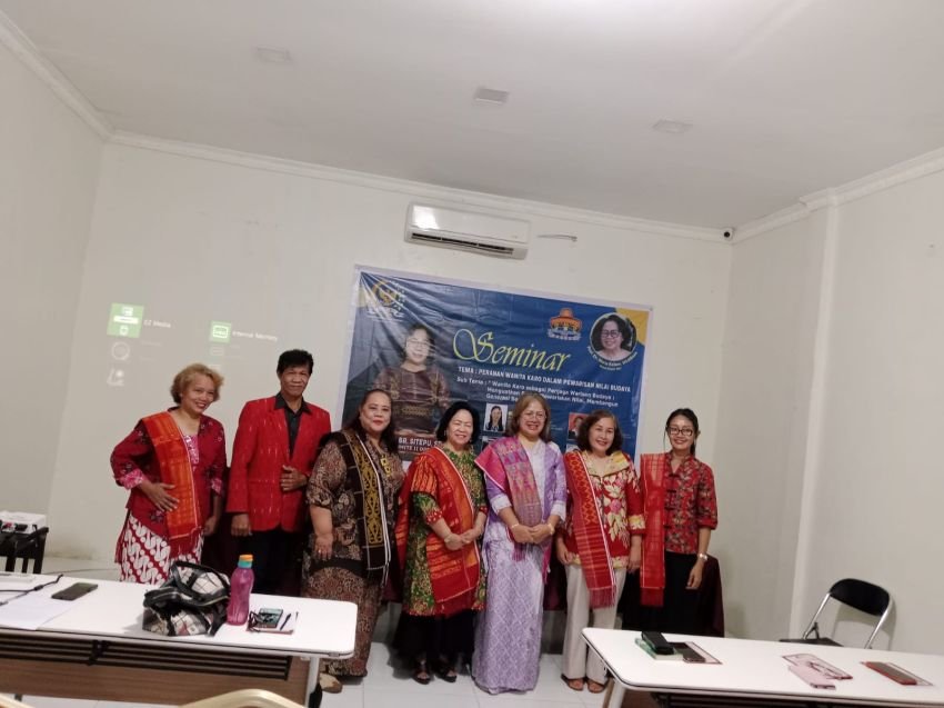 WKI Kolaborasi Kaukus Perempuan Parlemen RI Gelar Seminar Peran Wanita Karo Dalam Pewarisan Nilai Budaya