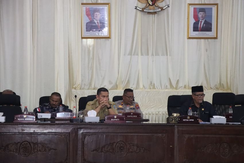 Waka Polres Batu Bara Hadiri Rapat Paripurna DPRD Bahas Perubahan BUMD dan Pendapatan Asli Daerah