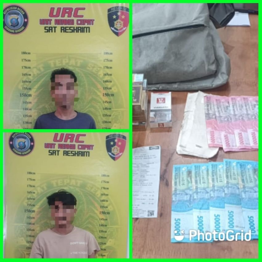 Belanja dengan Uang Palsu, Dua Pria Asal Medan Diamankan