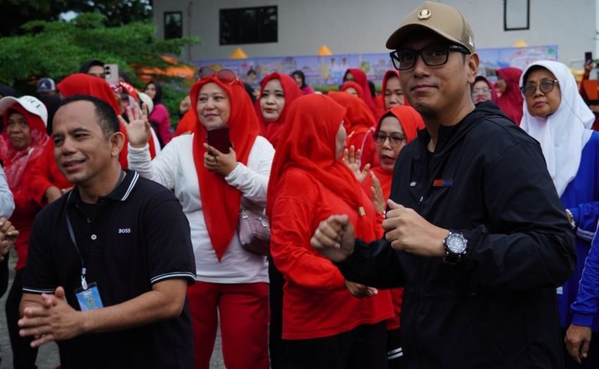 Semarak HUT ke-436 Kota Medan di Amplas, Rico Waas Berkomitmen Benahi Infrastruktur dan Kesejahteraan Masyarakat
