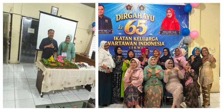 IKWI Sumut Peringati HUT ke-65 via Zoom, Ketua PWI Farianda Minta Para Istri Iringi Langkah Suami Menuju Profesionalitas
