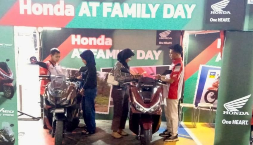 Honda AT Family Day Jawab Kebutuhan Pecinta Skutik
