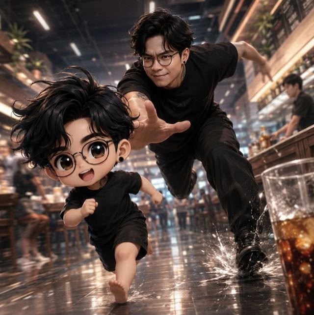 Mengenal Berrynomad, Kreator TikTok yang Mengangkat Kisah Keluarga Absurd Melalui Teknologi AII