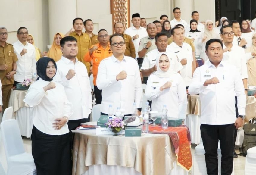 Plt. Bupati Tiorita Tegaskan Pemanfaatan TKD Untuk Percepat Pemulihan Langkat