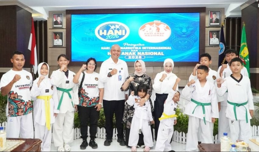 Plt. Bupati Tiorita Komitmen Lindungi Generasi Muda pada Peringatan HANI dan Hari Anak Nasional 2026