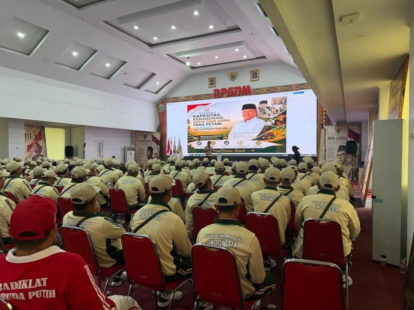 Diklat Tani Merdeka Indonesia Angkatan IV Sumut&ndash;Aceh, Sugiat Santoso Ajak Petani Tingkatkan Daya Saing Wujudkan Ketahanan Pangan Nasional