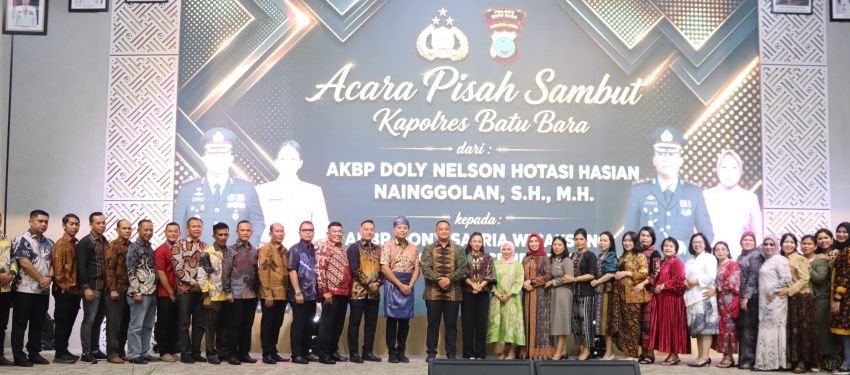 Pererat Sinergi Bersama Forkopinda, Polres Batu Bara Pisah Sambut Kapolres