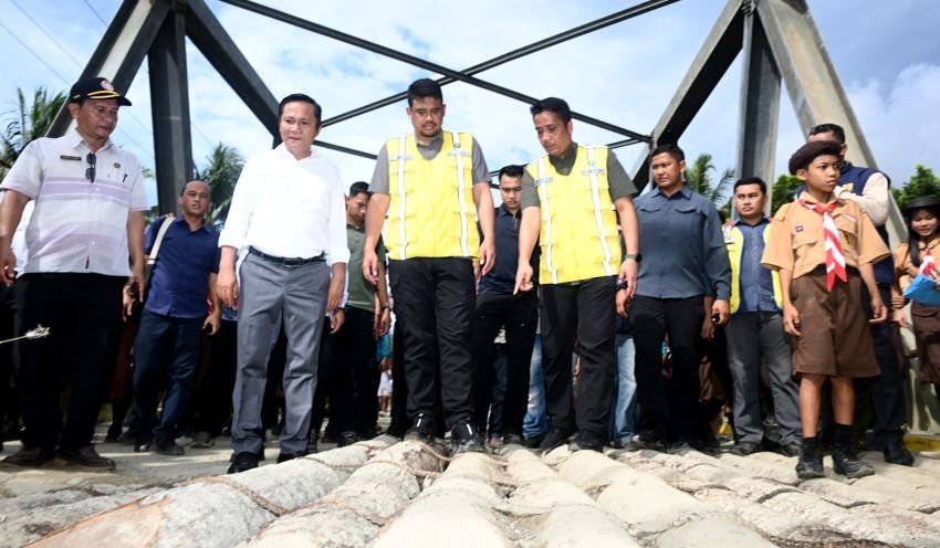 Bobby Nasution Pastikan Pembangunan Jalan dan Jembatan Jalur Barat Nisel-Nisbar Dimulai Agustus