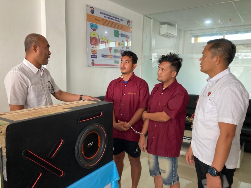 Polda Sumut Tangkap Jaringan Narkoba Lintas Propinsi, 25 Kg Sabu dalam Kotak Speaker Diamankan