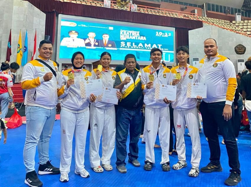 Boyong 4 Emas di Lampung, Taekwondo Sumut Dapat Wild Card di Indonesia Open