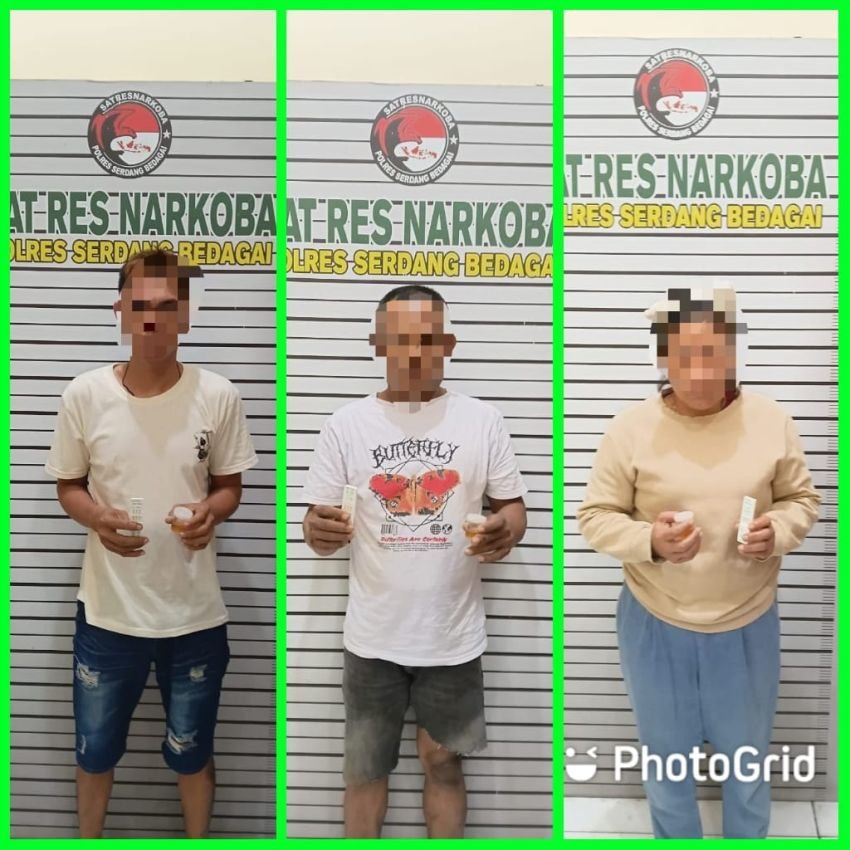 Sempat Kabur, Sat Narkoba Polres Sergai Ringkus Terduga Pengedar Sabu