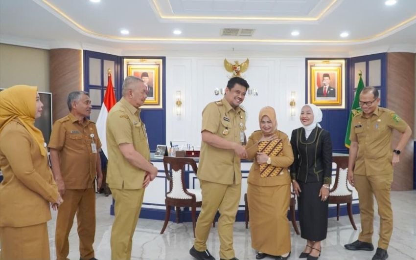Mendagri Resmi Tunjuk Wabup Tiorita Surbakti Sebagai Plt Bupati Langkat.