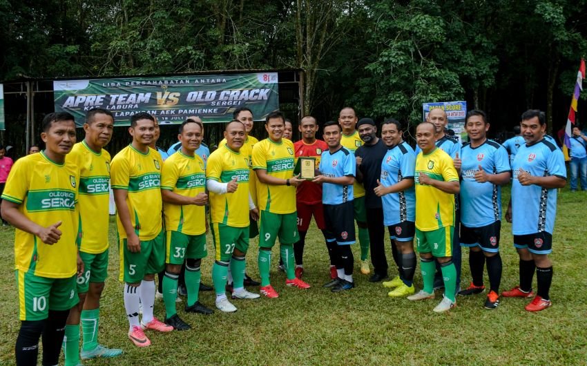 Wabup Sergai dan Labura Pererat Silaturahmi Lewat Pertandingan Sepakbola