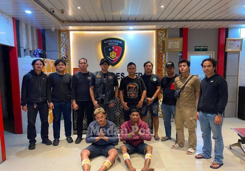 DPO Begal-Spesialis Curanmor Diringkus Resmob Polrestabes Medan, 2 Pelaku Ditembak