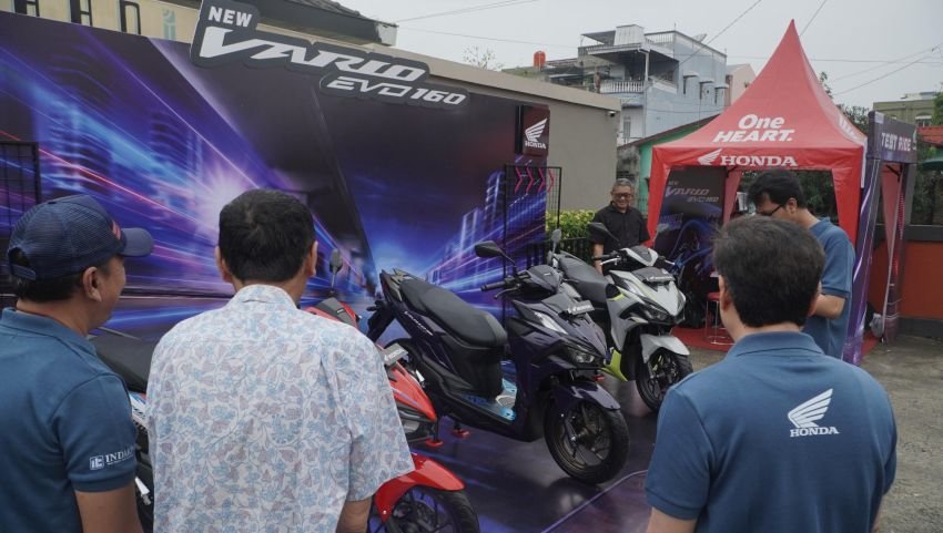 Tampil Dengan Evolusi Terbaru Indako Honda Perkenalkan New Honda Vario Evo 160 di Sumut