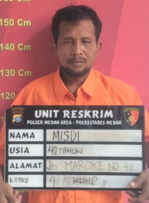 Polsek Medan Area Tangkap Maling Yang Gondol 3 Motor : Pelaku Sakit Hati Dipecat Kerja