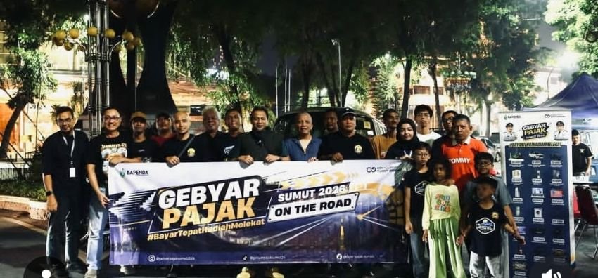 Gebyar Pajak Sumut 2026: Touring dan Road to Campus" Perkuat Kesadaran Bayar PKB