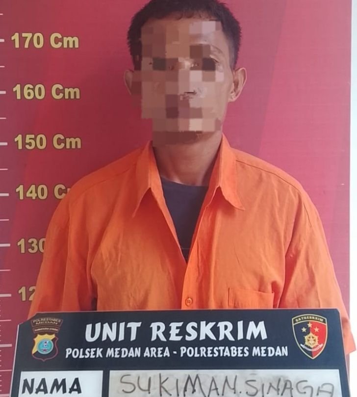 Unit Reskrim Polsek Medan Area Ringkus Pencuri Besi di Bekas Gedung Yuki Jalan AR Hakim