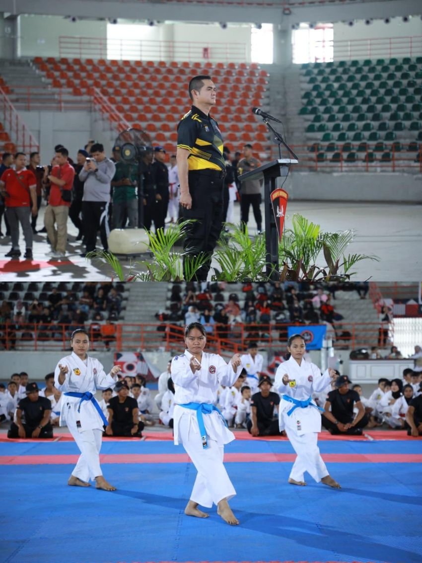 Kejurda INKANAS Sumatera Utara Piala Kapolda Sumut Ke-VII Resmi Dibuka, Wujud Komitmen Mencetak Atlet Karate Berprestasi