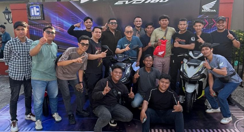 Kehadiran New Honda Vario Evo 160 Curi Perhatian Sumut Honda Bikers