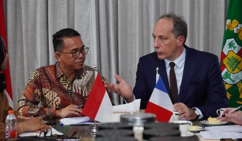 Terima Kunjungan Dubes Prancis, Zakiyuddin Harahap Buka Peluang Kerja Sama Pendidikan Hingga Industri Kreatif