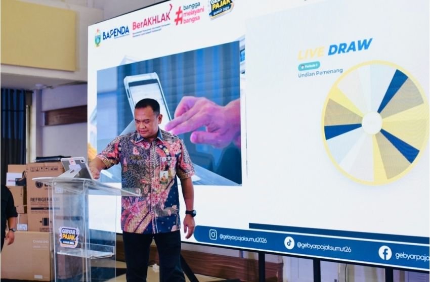Bapenda Sumut Tetapkan Alur Resmi Pengambilan Hadiah Gebyar Pajak Sumut 2026