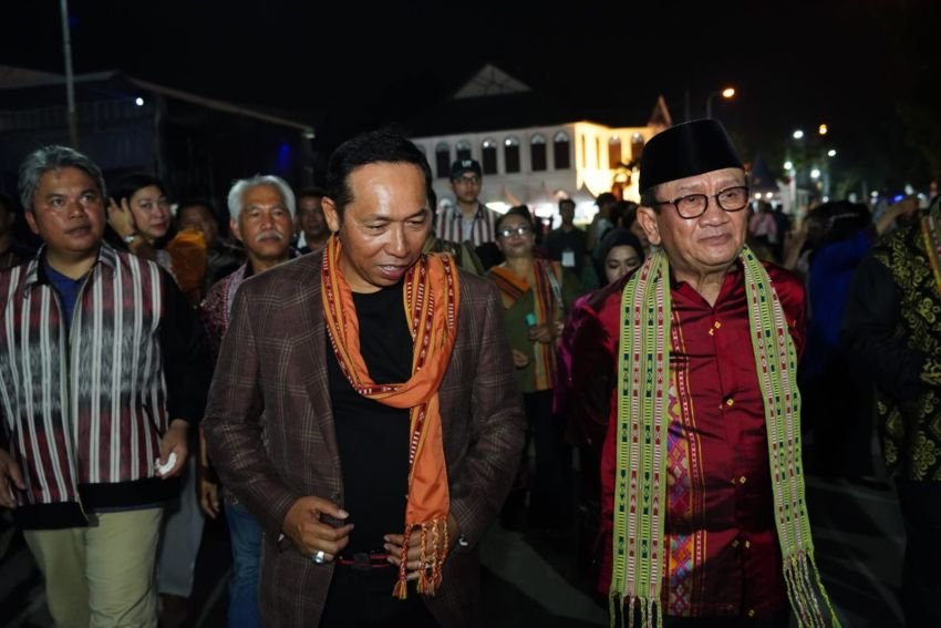 Pemkab Taput Promosikan Wisata Berbasis Budaya ' Beta Tu Pulau Dibanding ' di PRSU