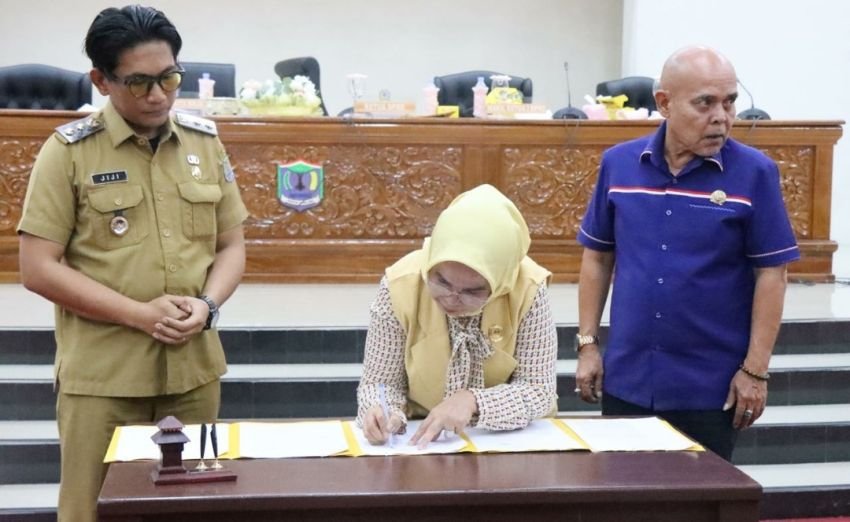 Wakil Wali Kota Binjai Hadiri Penetapan Ranperda Pertanggungjawaban Pelaksanaan APBD TA 2025