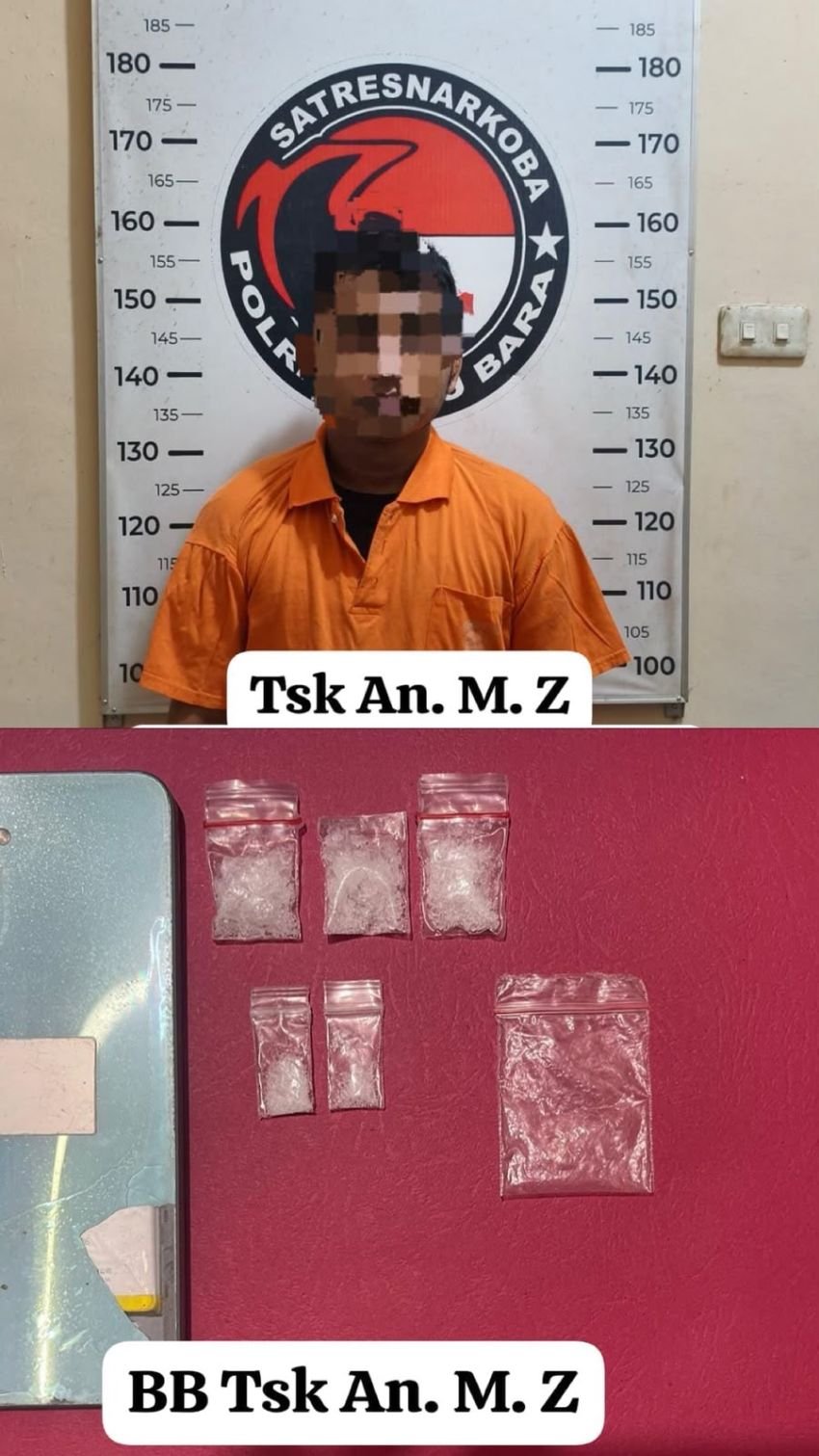 Satresnarkoba Polres Batu Bara Ungkap Kasus Peredaran Sabu, Seorang Pria Diamankan8