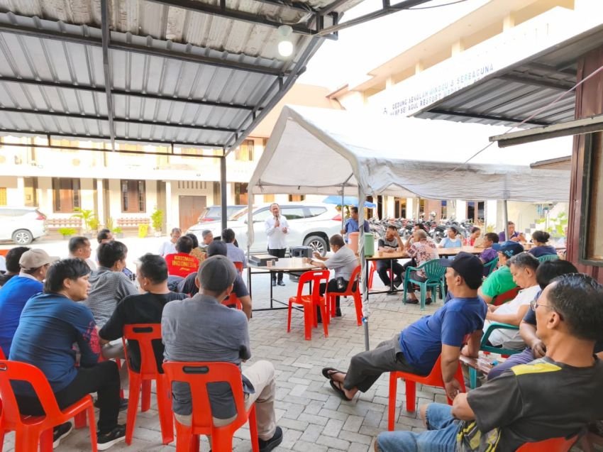 Hadiri Perlombaan Parheheon Ama, Maruli Siahaan Tegaskan Komitmen Dukung Kegiatan Pembinaan Kerohanian di HKBP Sei Agul
