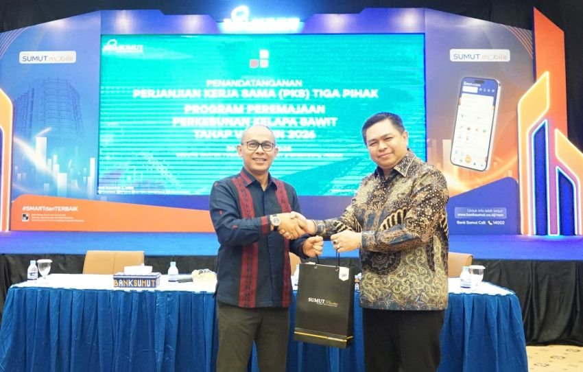 Bank Sumut Siapkan Dana PSR Rp44,5 Miliar untuk Pekebun Sawit Sumatera Utara