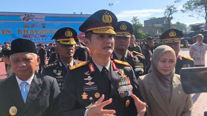 HUT Ke 80 Bhayangkara, Polda Sumut Dapat Kado Ulang Tahun Dari Presiden Prabowo
