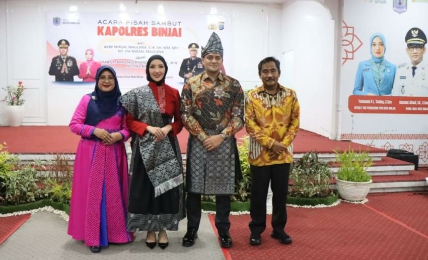 Moernanda Kapolres Binjai Yang Baru : Pemko Binjai Gelar Pisah Sambut Kapolres, Perkuat Sinergi Jaga Kamtibmas*
