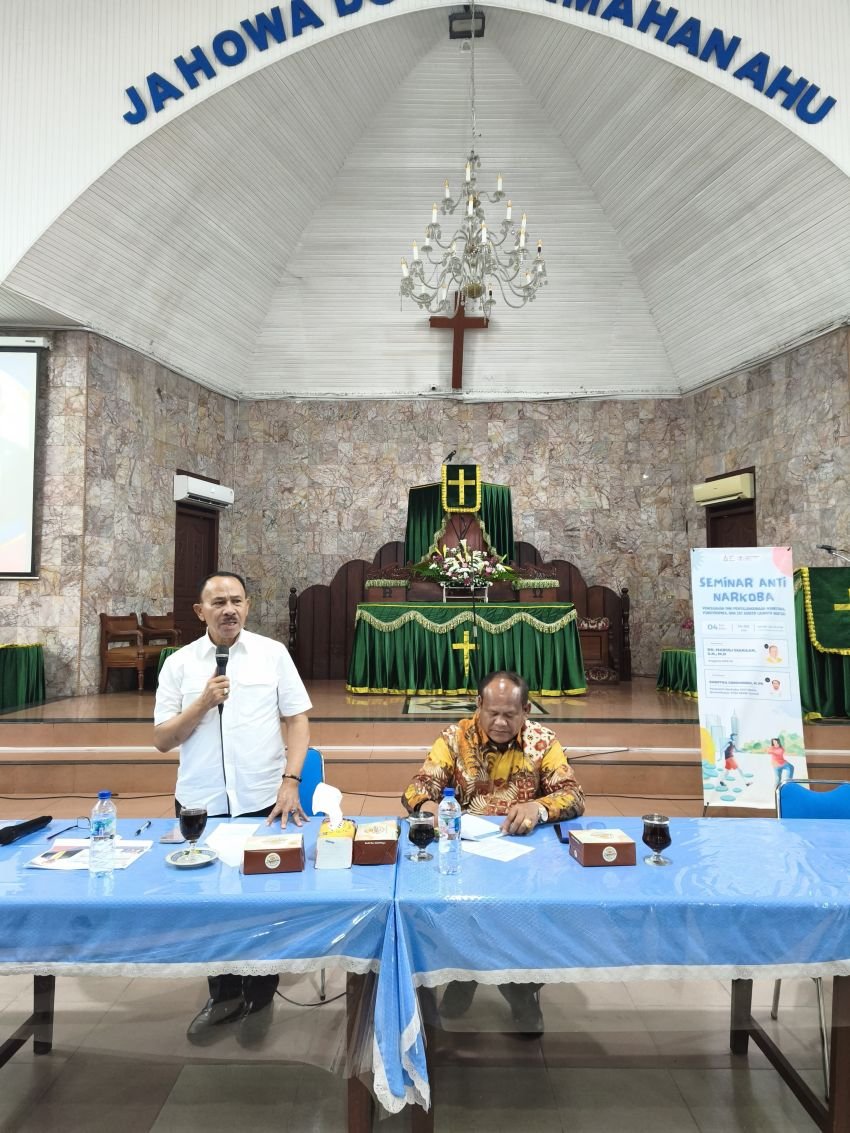 Maruli Siahaan Ajak Naposo HKBP Sei Putih Jauhi Narkoba dan Jadi Generasi Beriman serta Berintegritas
