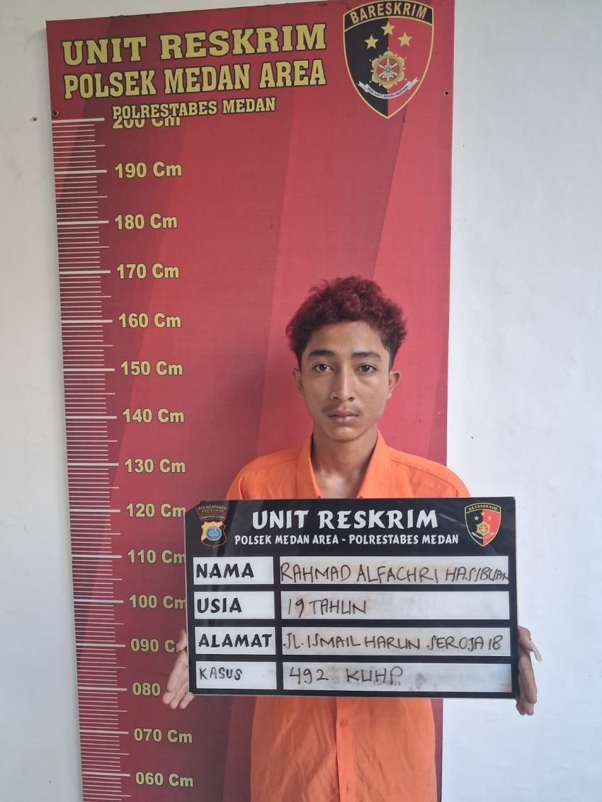 Polsek Medan Area Tangkap Remaja Gelapkan Dua Motor : Modus Motor Mogok, Pelaku Kecanduan Judol