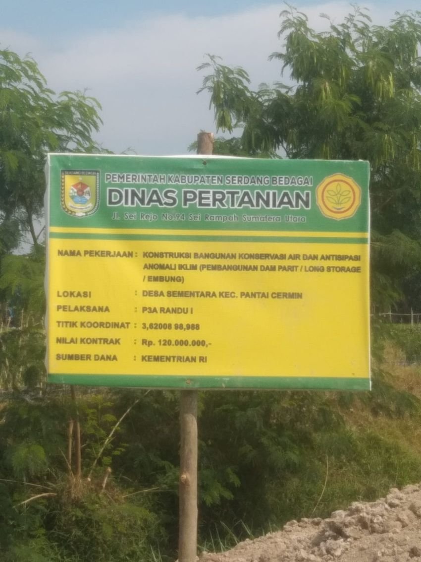MSRI Desak Pembangunan DAM di Sergai Dibatalkan, Ancam Puluhan Hektare Sawah Petani