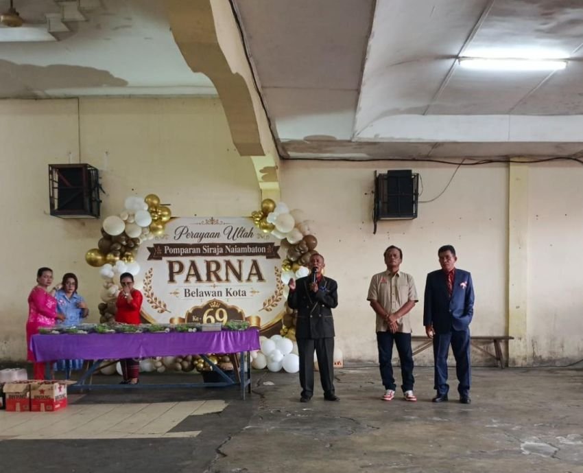 Diwakili Tim, Anggota DPR RI Dr. Maruli Siahaan Hadiri Perayaan HUT ke-69 Pomparan Raja Nai Ambaton (PARNA) Belawan dan Sekitarnya