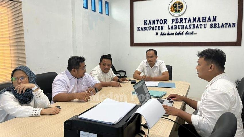 Perkuat Kepastian Hukum Tanah, ATR/BPN Labusel Laksanakan Evaluasi Monitoring Sidang Panitia A