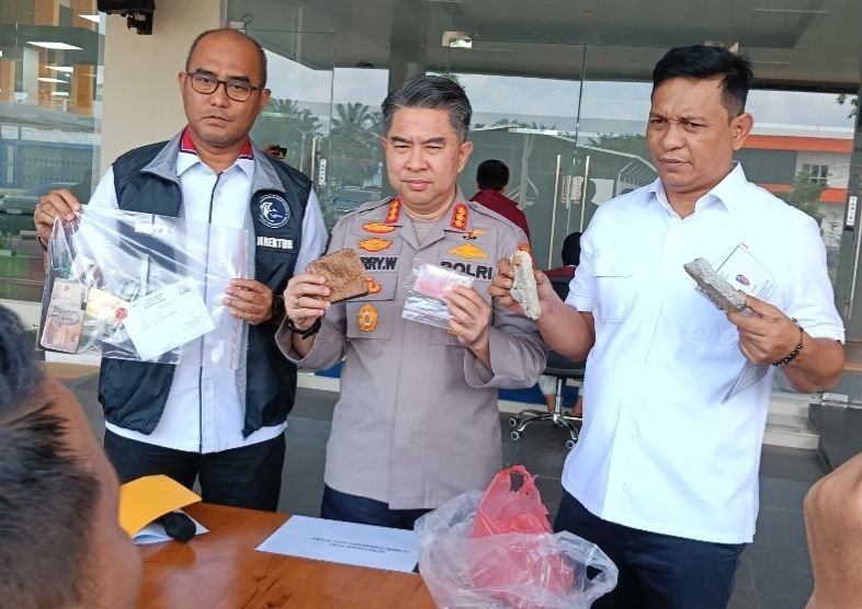 Tim URC Jatanras Polda Sumut Tembak DPO Kasus Narkoba  di Riau, Ini Kasusnya
