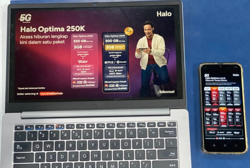Telkomsel Hadirkan Halo Optima,  Solusi Pascabayar dengan Kuota Hingga 300 GB