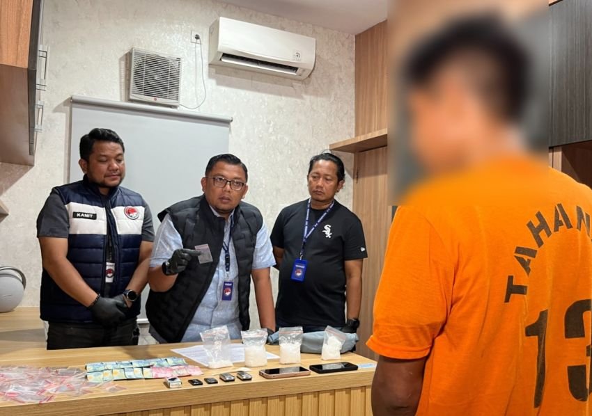 Polrestabes Medan Ciduk Residivis Spesialis Pemasok Sabu Wilayah Katamso dan Mangkubumi