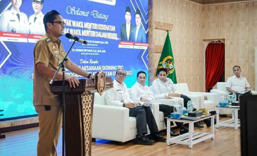 Wamenkes dan Wamendagri Tinjau Skrining TB, Rico Waas Tegaskan Komitmen Pemko Medan Percepat Penanggulangan TB