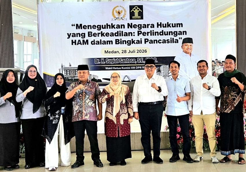 Kementerian Hukum dan Komisi XIII DPR Sosialisasi Hukum di UIN SU