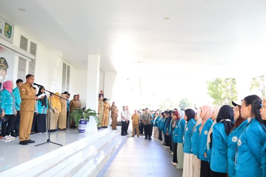 Lepas 966 Mahasiswa KKN UNIMED, Bupati Sergai Sebut Pengabdian Masukan Pembangunan Desa&nbsp;&nbsp;