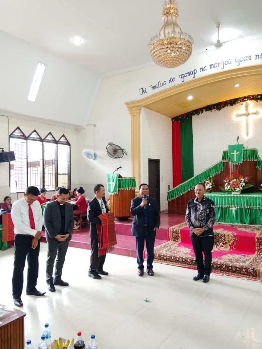 Anggota DPR RI Maruli Siahaan Dukung Kemajuan Pelayanan Gereja, Hadir Beri Kontribusi Pembangunan GSM HKBP Sempurna Medan