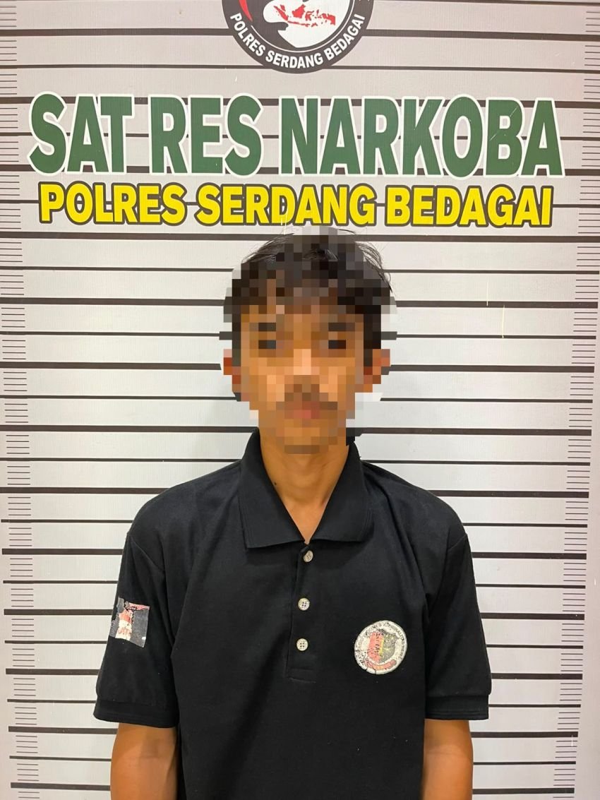 Sat Narkoba Polres Sergai Gerebek Sarang Narkoba di Sungai Buaya