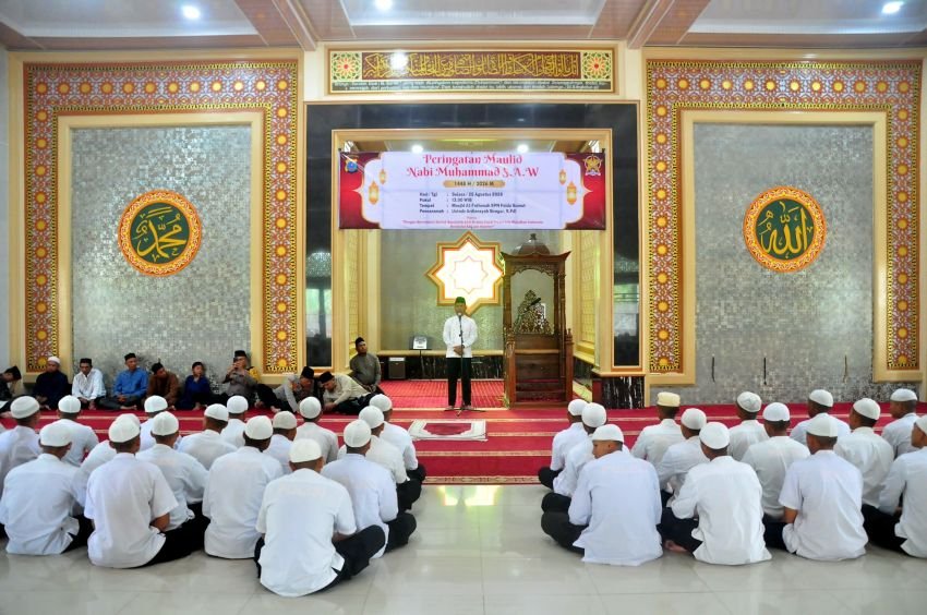 SPN Hinai Polda Sumut Gelar Maulid Nabi, Rangkaian Baksos dan Bakkes Hadir untuk Masyarakat